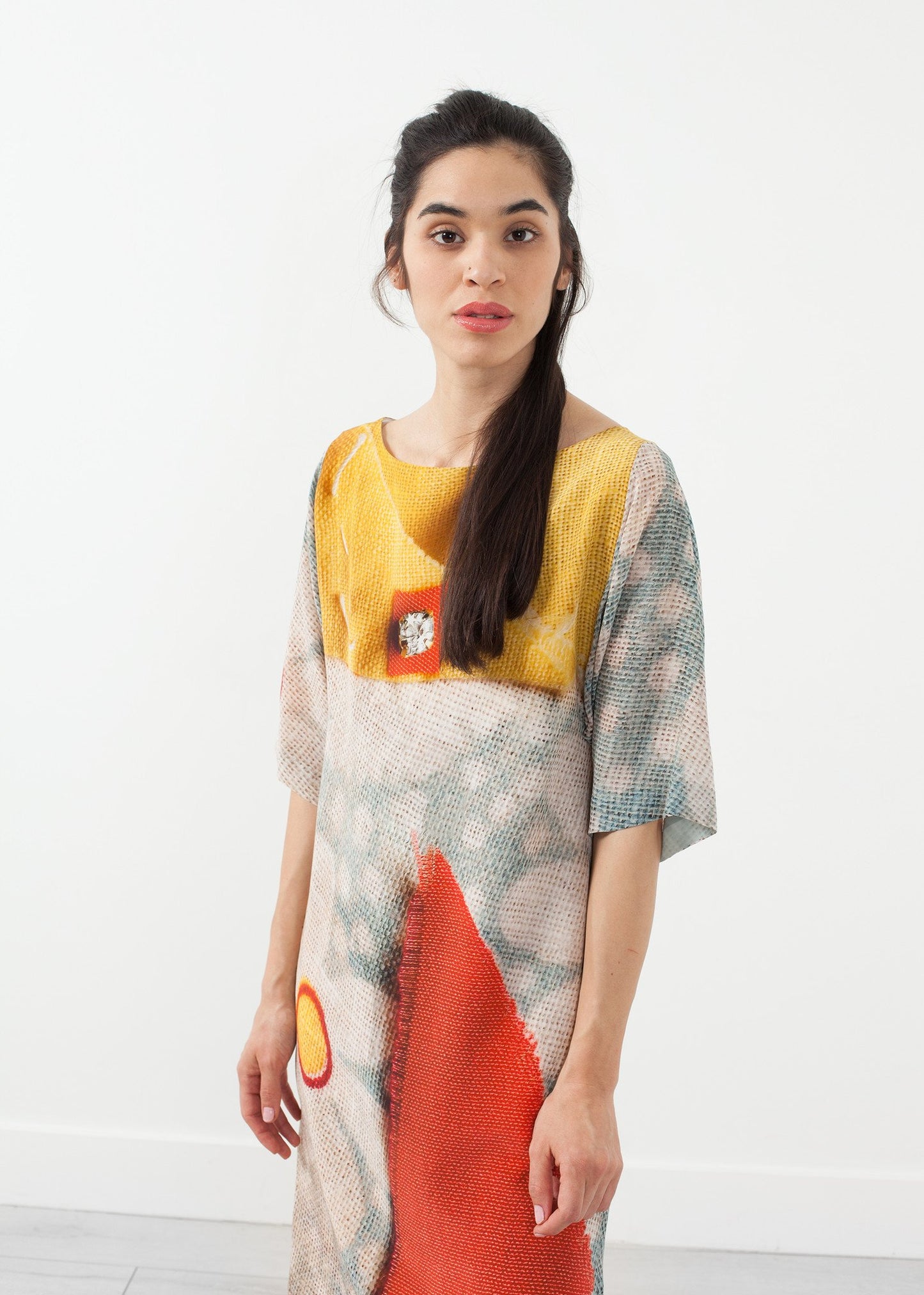 3/4 SlEEEEvEE Kimono DrEEss