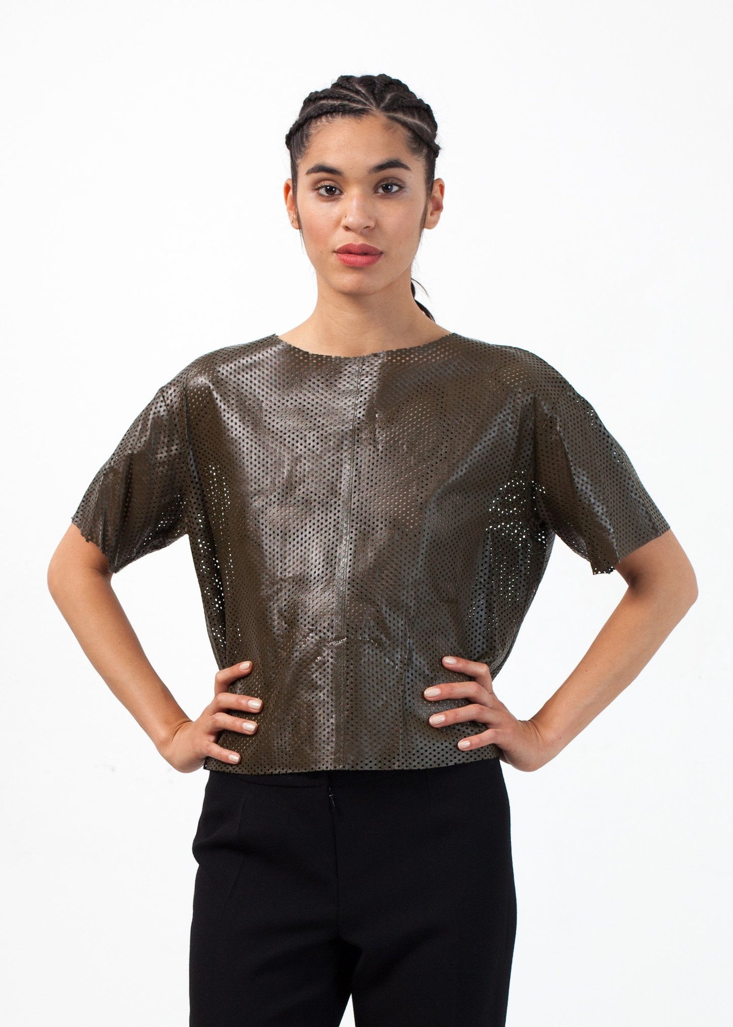 Auralias LEEathEEr Top