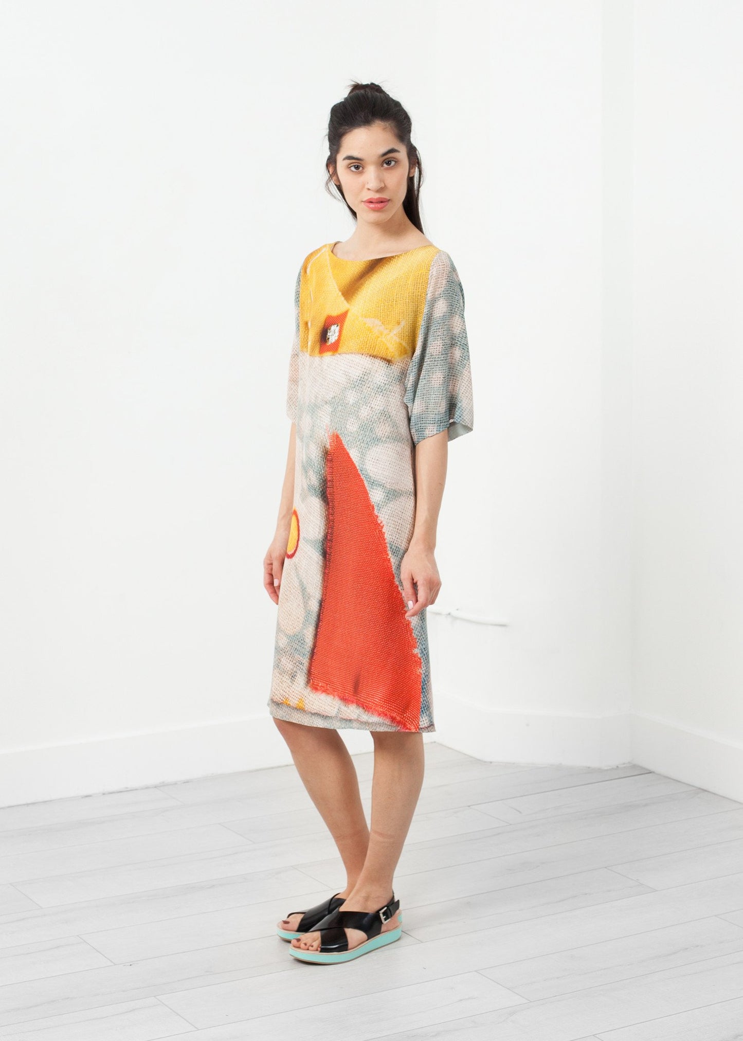 3/4 SlEEEEvEE Kimono DrEEss