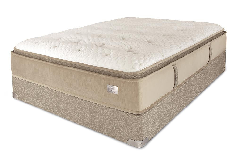 Chattam & Wells Hamilton Pillow Top Mattress Low Profile Set